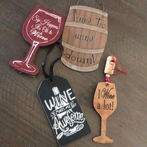 Wine ornaments / Decor accents 🍷